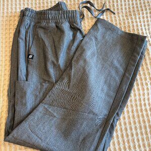 JAANUU Men's Rhodes Straight-Leg Scrub Pants - M20001 - H GRAY - MED SHORT